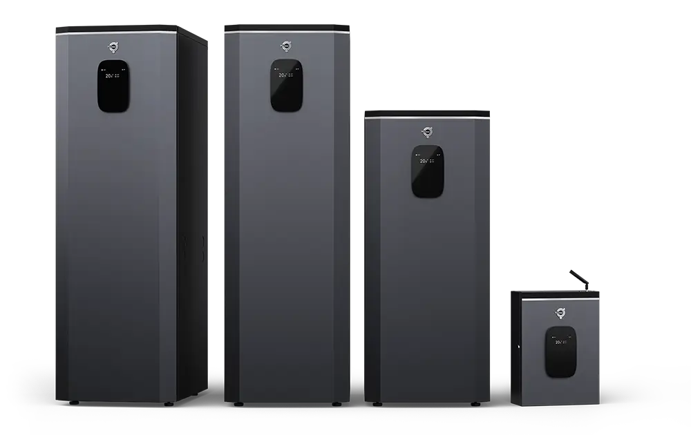 Idun inomhusdelar: Total 300 l, Total EQ, Compact och Standard.
